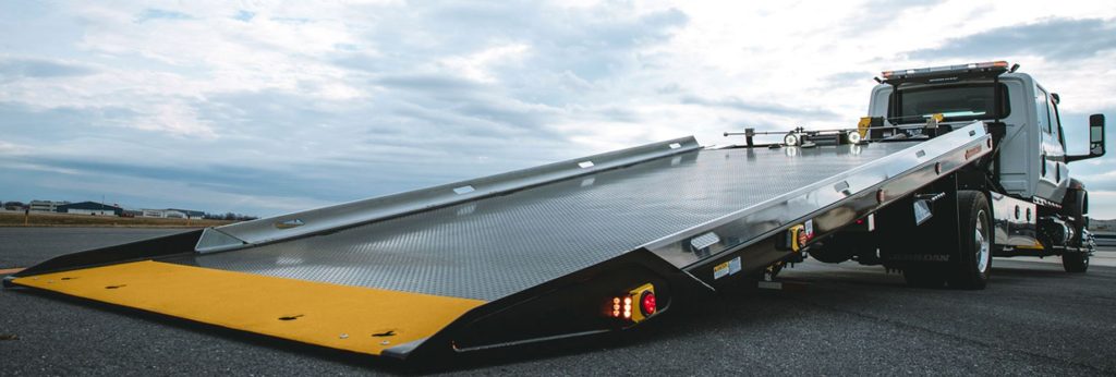 Flatbed Tow Truck